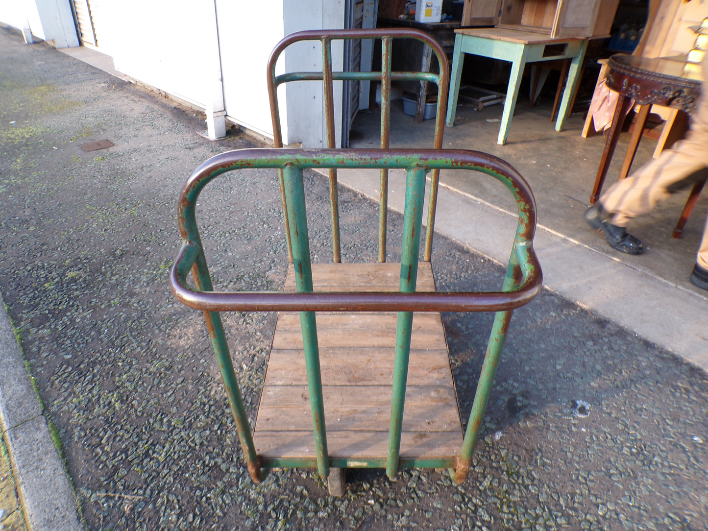 Industrial factory trolley
