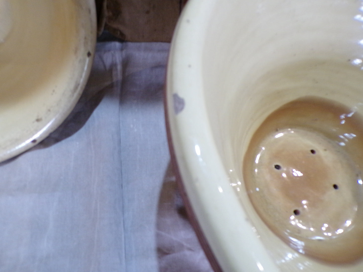 Antique Victorian dairy bowls - sold separately