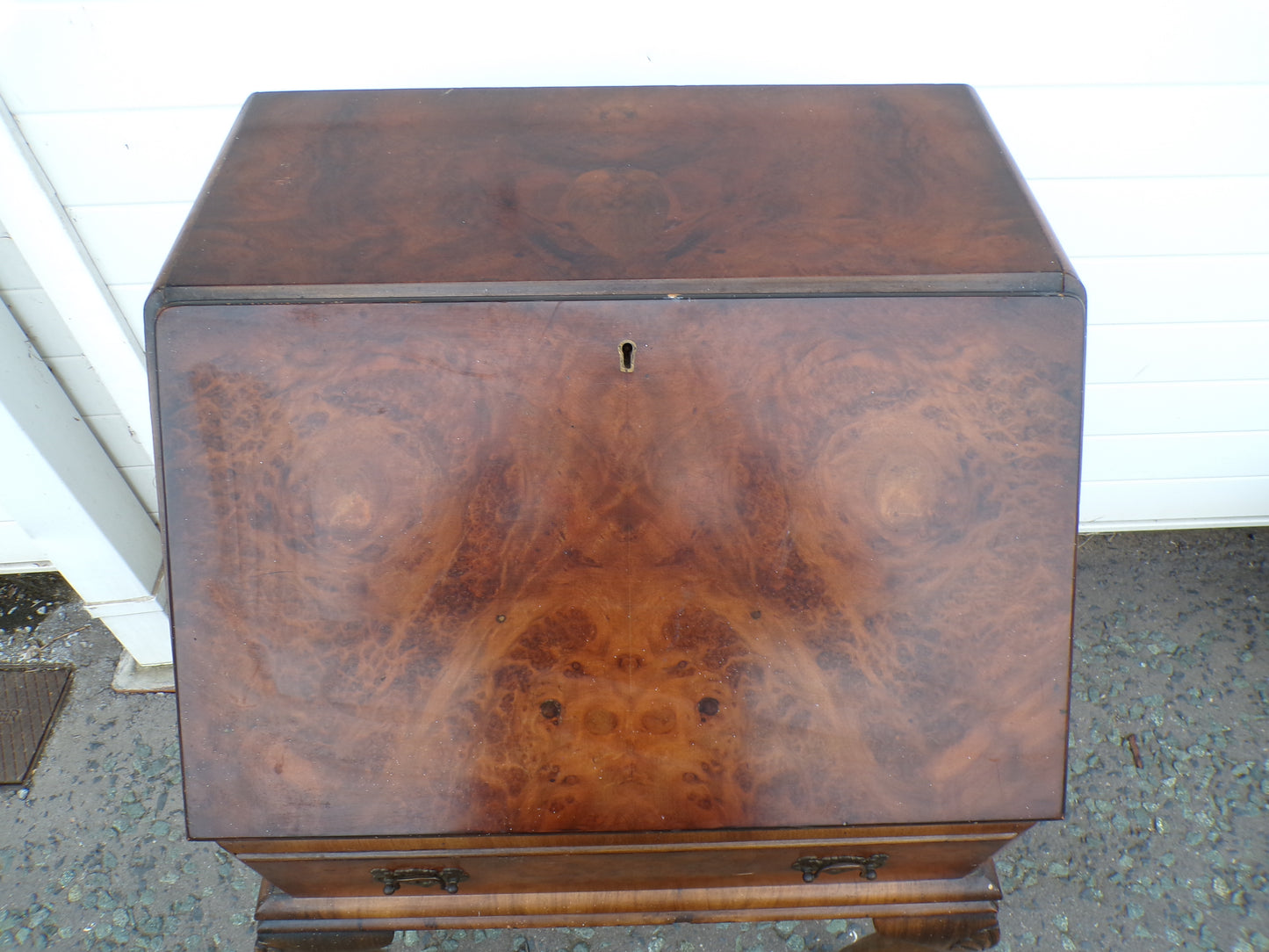 Forties/fifties rosewood veneer ladies' bureau