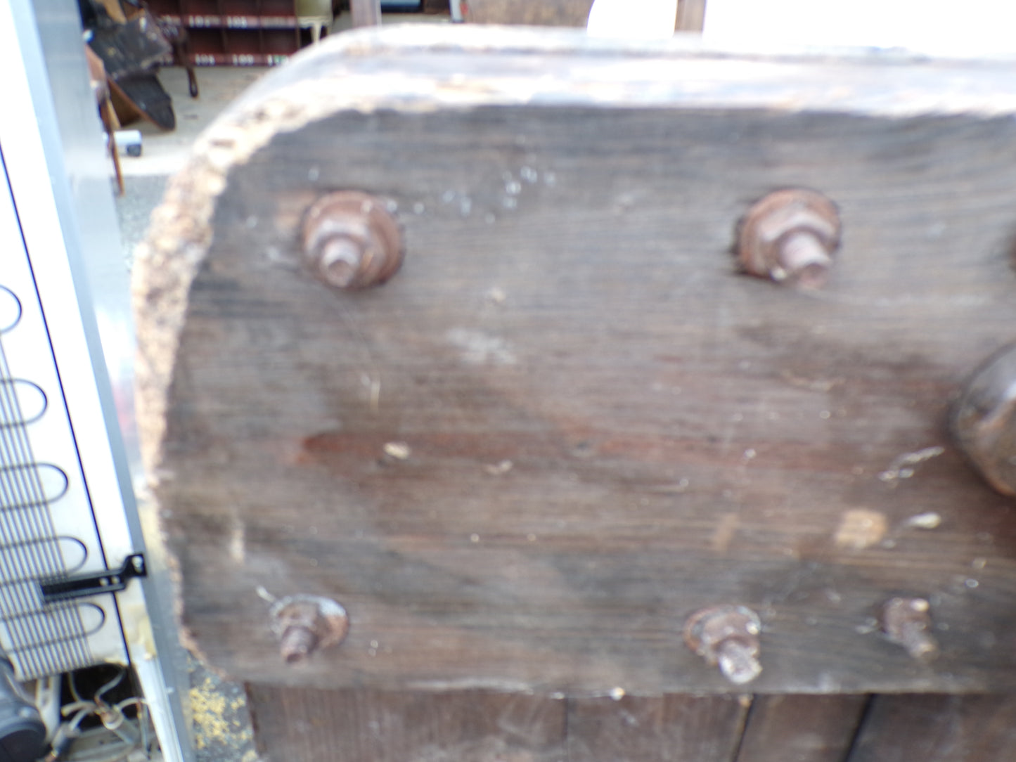 Industrial trolley from a factory in the North West