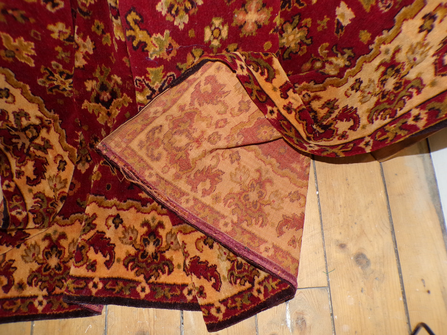 Victorian woollen throw