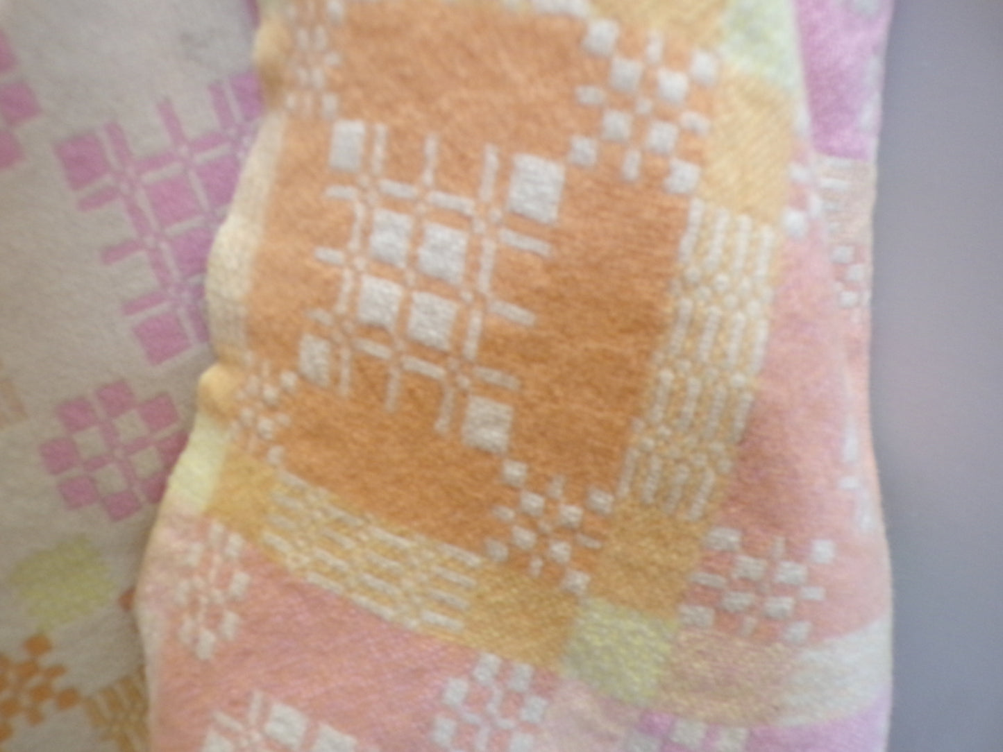 Welsh woollen mid C blanket