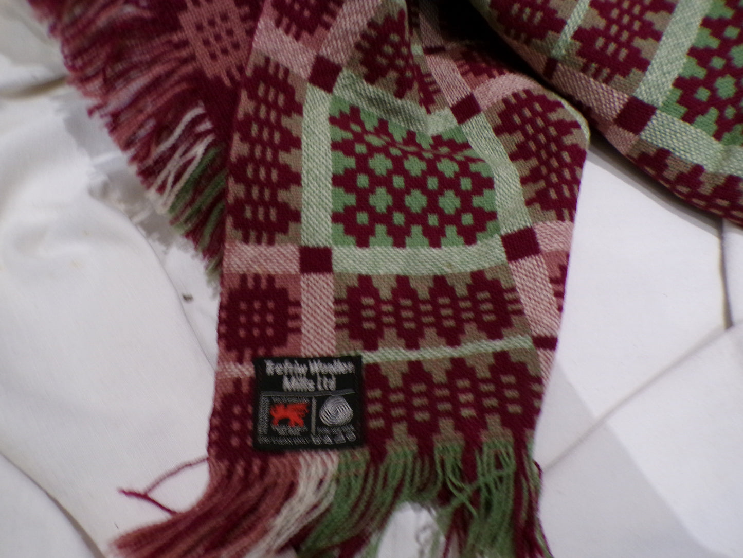 Welsh woollen blanket - Mid C