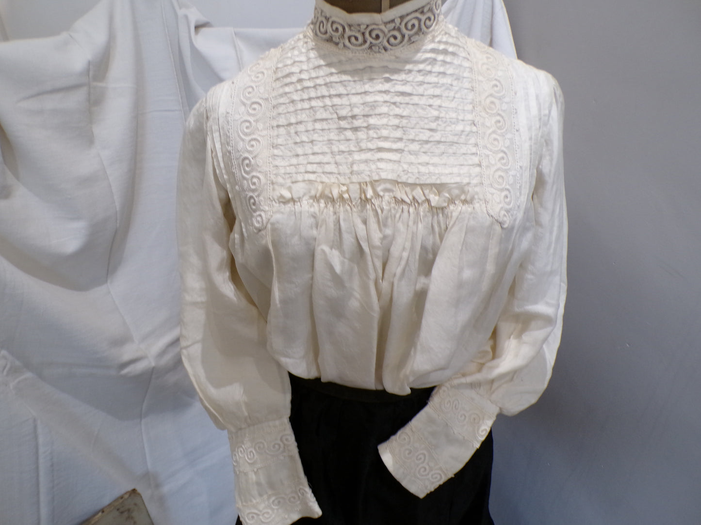 Victorian/Edwardian silk lady's blouse