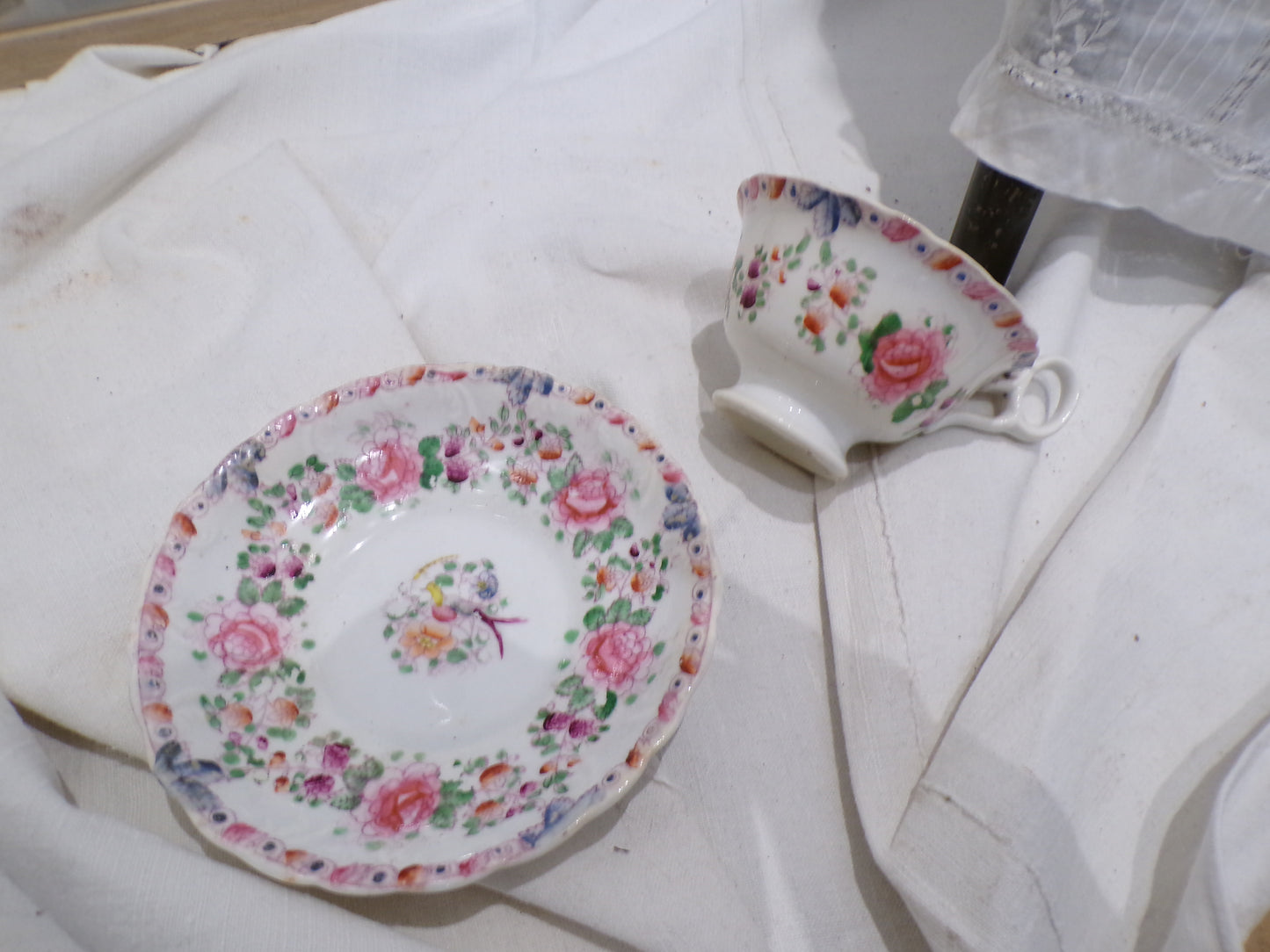 Pretty Victorian cup and saucer