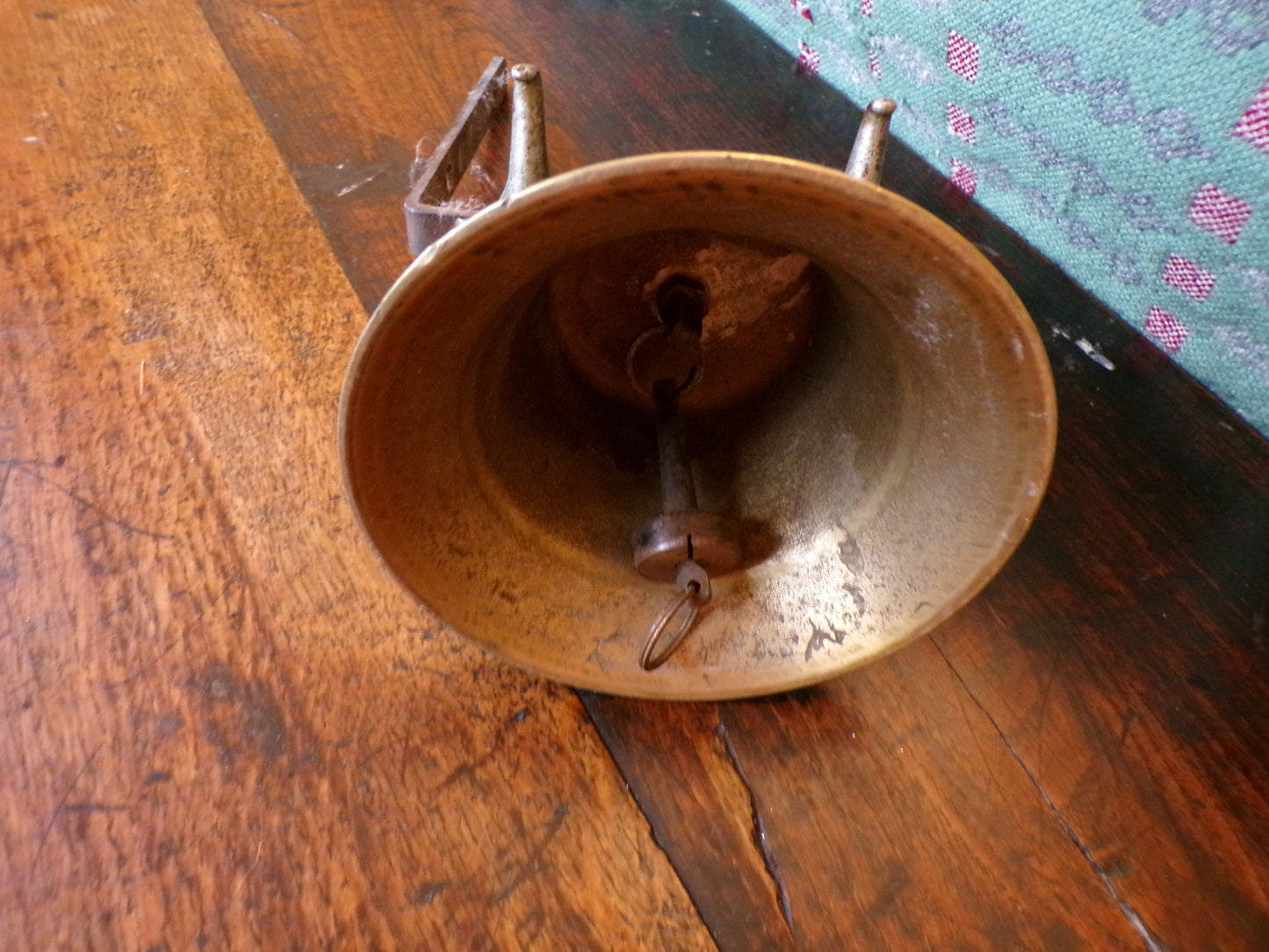 Ships brass bell - commemorative with engraving