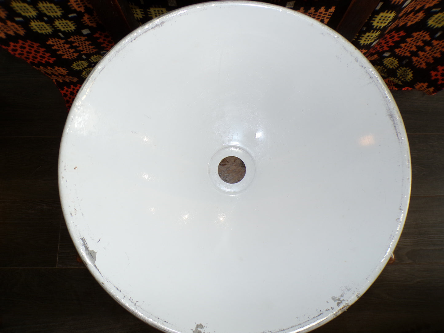 Vintage industrial factory light shades