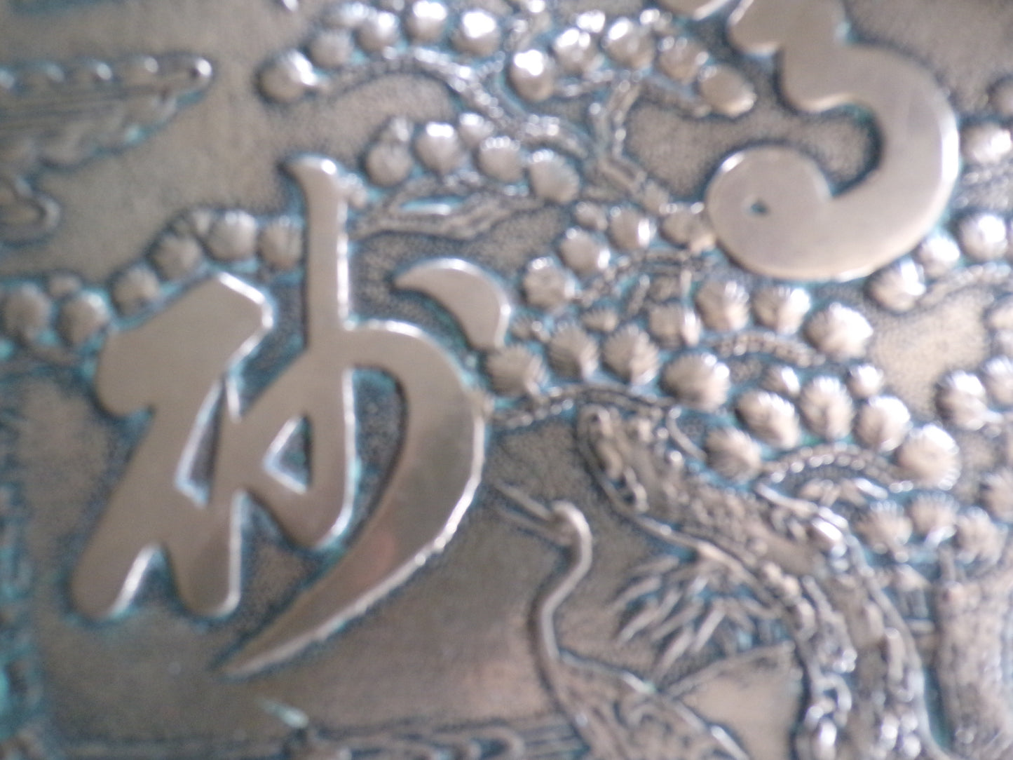 Japanese bronze mirror