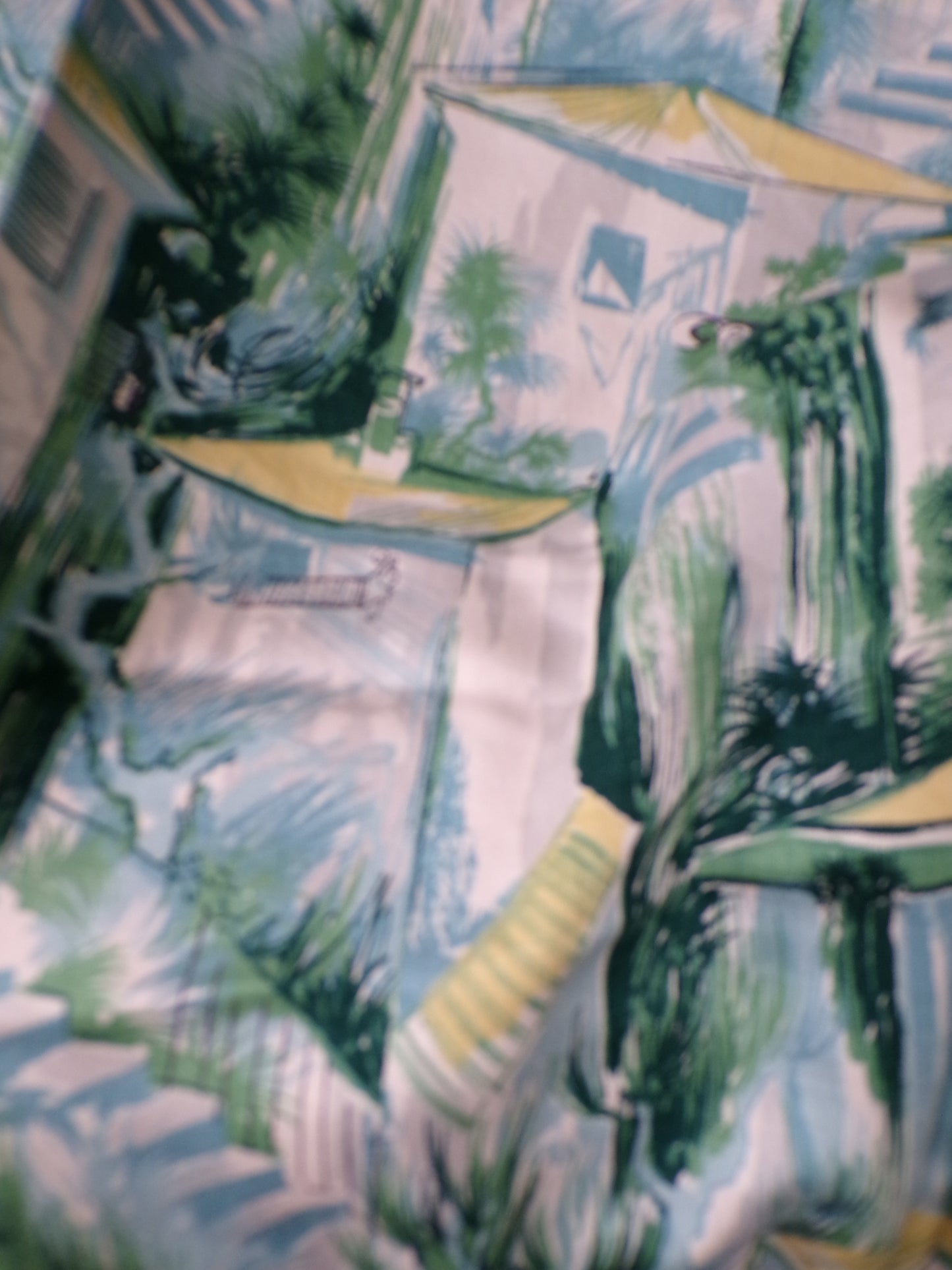 Mid century vintage curtains