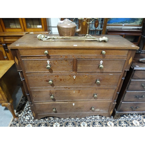 Beautiful antique light oak chest of drawers