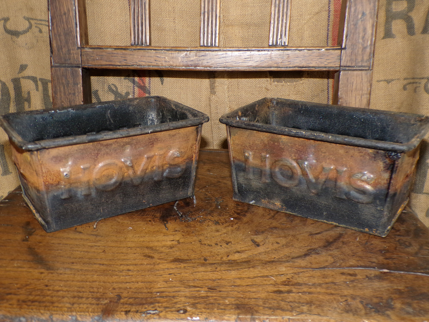 Original Hovis bread baking tins