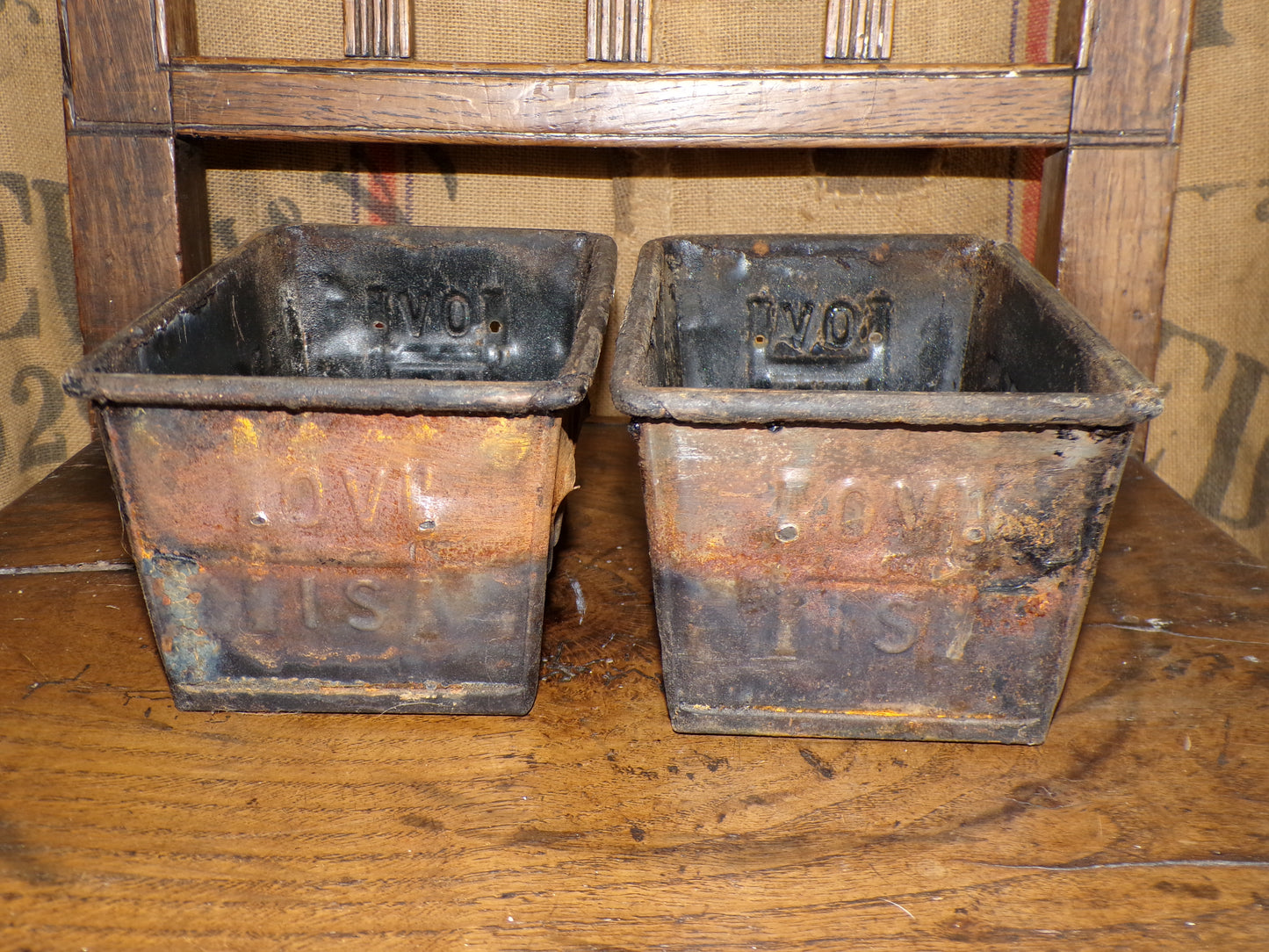 Original Hovis bread baking tins