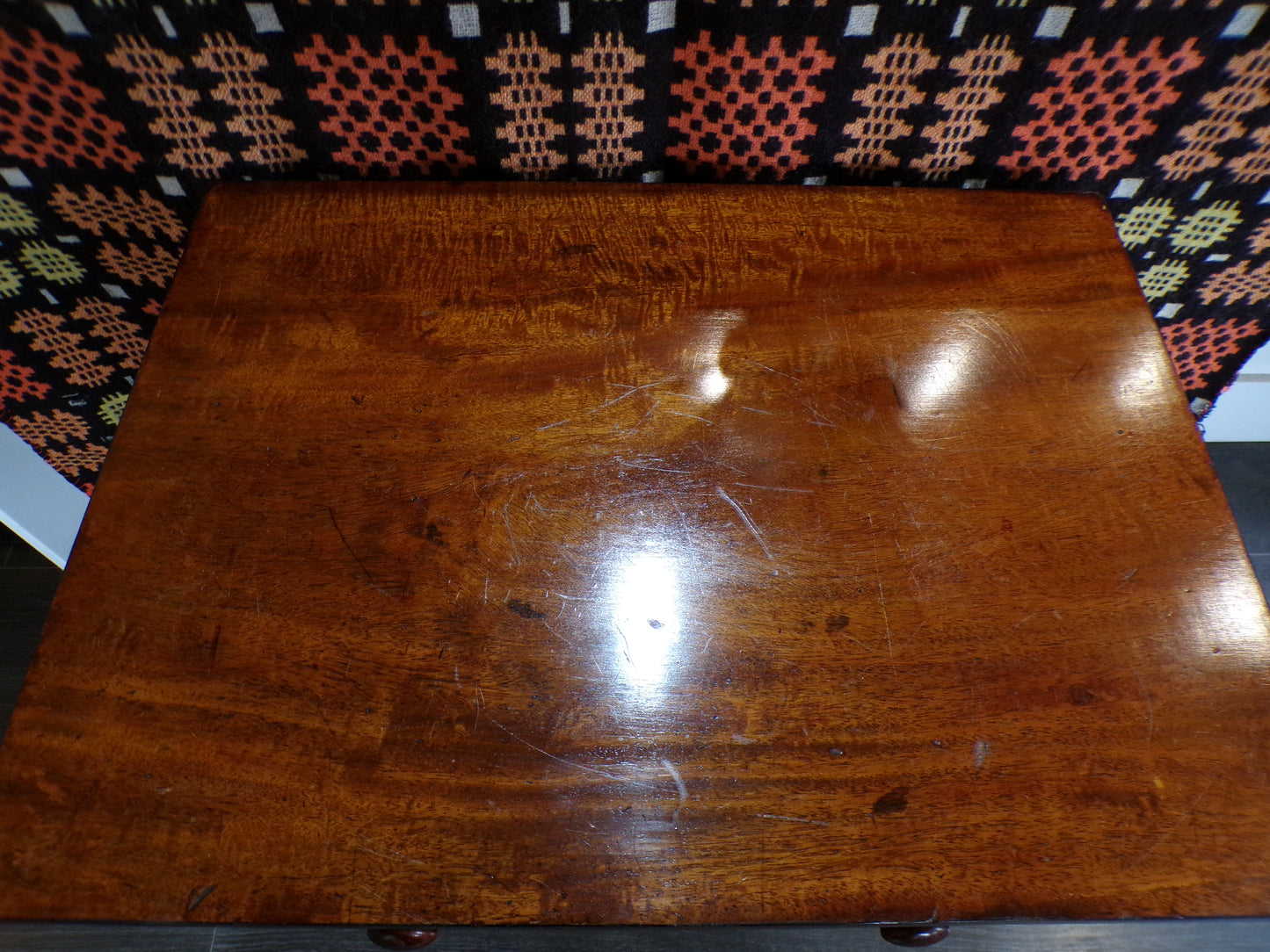 Victorian mahogany sewing table