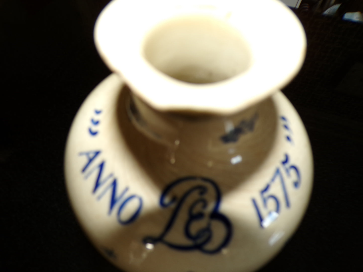 Antique Delft ware jug