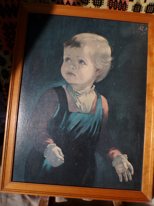 Mid century print 'Childhood' by Anna Zinkeisen no 5358