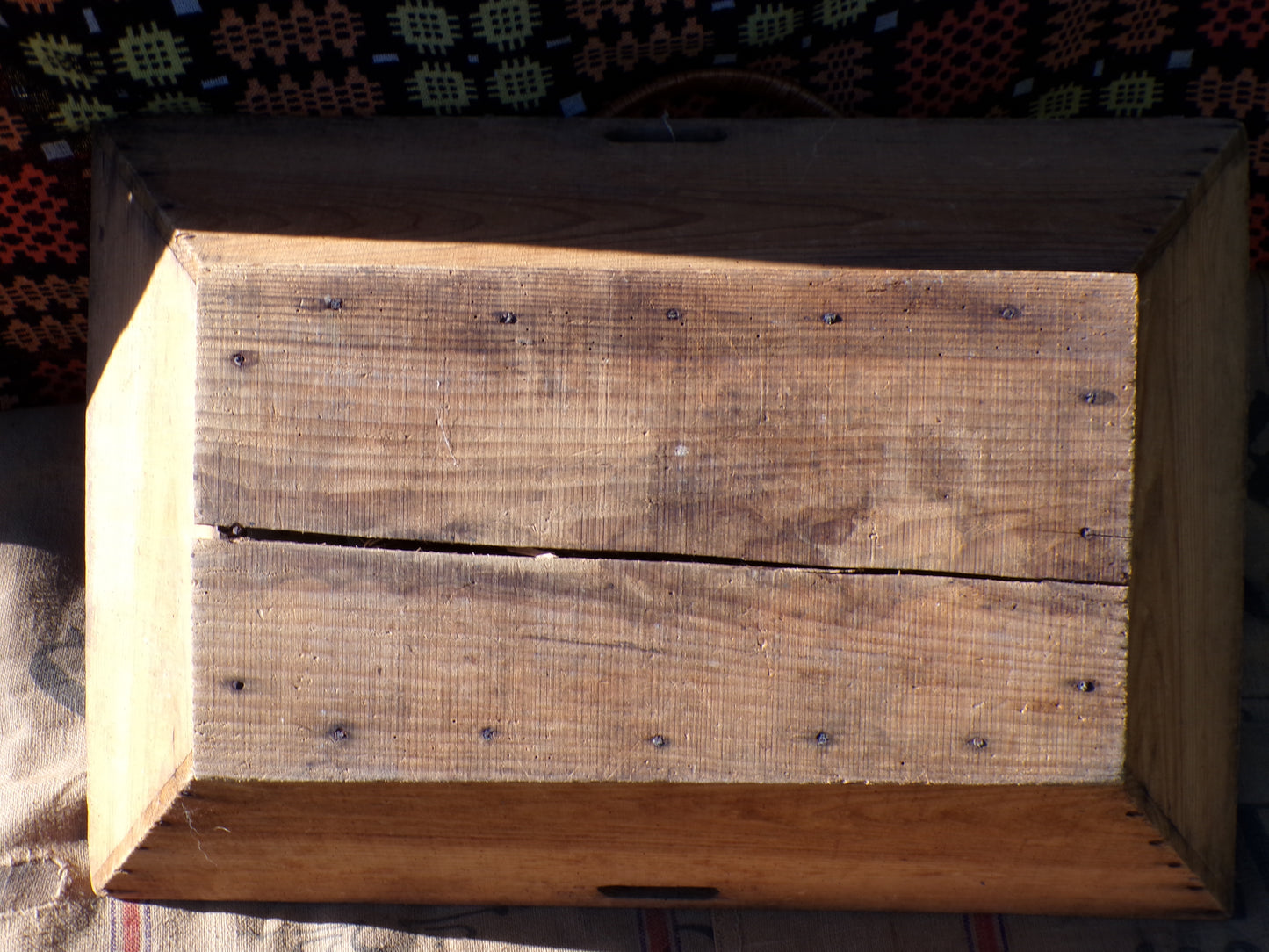 Pine dough bin