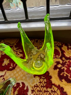 Mid C Murano style art glass - set of three