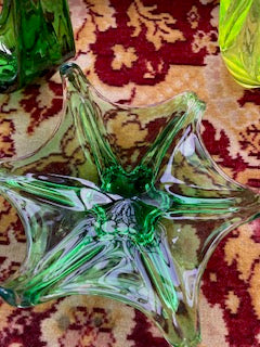 Mid C Murano style art glass - set of three