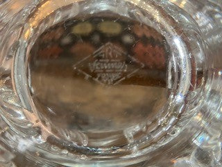 Art Vannes crystal glass bowl